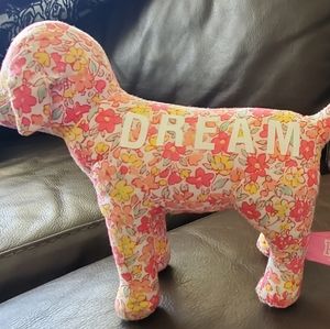 Victoria secret pink floral plush dog dream